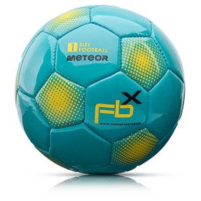 Piłka nożna Meteor FBX 1 niebieski
