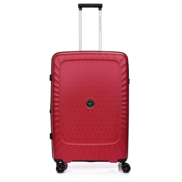 Duża walizka SwissBags Ibiza 74 cm czerwony