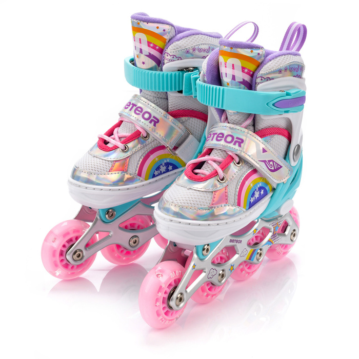 Rolki Meteor Rainbow  S 30-33