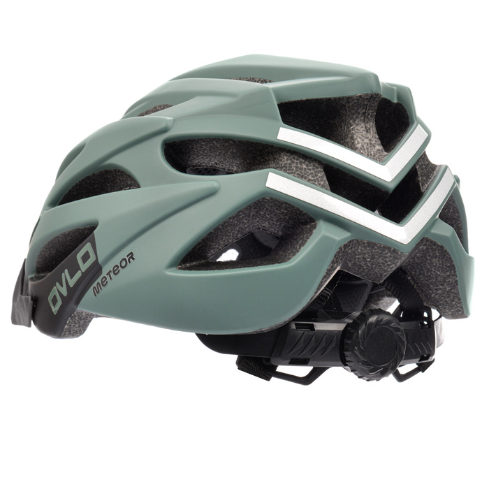 Kask rowerowy Meteor Ovlo L 58-61 cm zielony