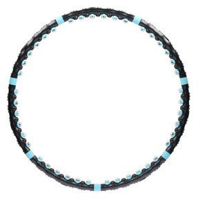 HHP006 BLACK-BLUE HULA HOP MASUJĄCY Z MAGNESAMI 98CM HMS