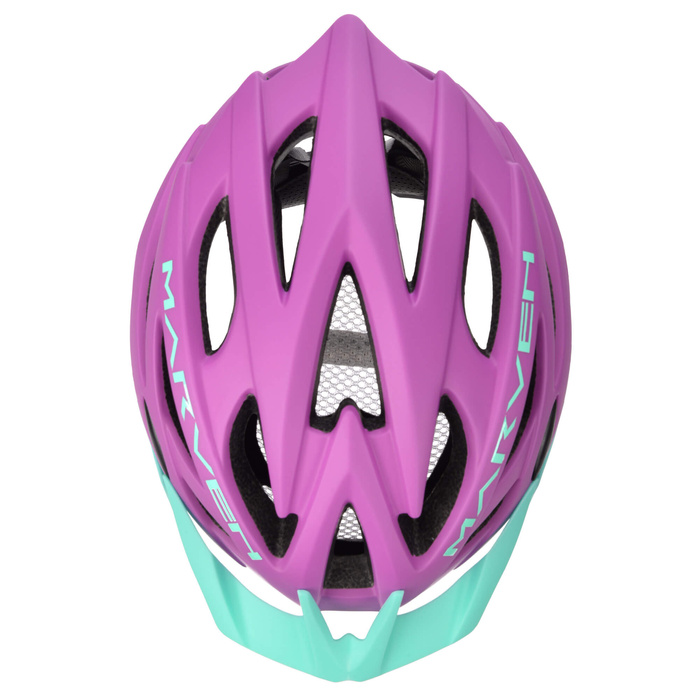 Kask rowerowy Meteor Marven S 52-56 cm fioletowy