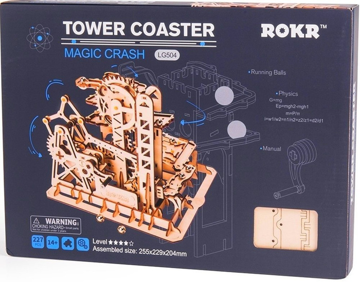 ROBOTIME Drewniany Model Puzzle 3D Tor Mechaniczny LG504