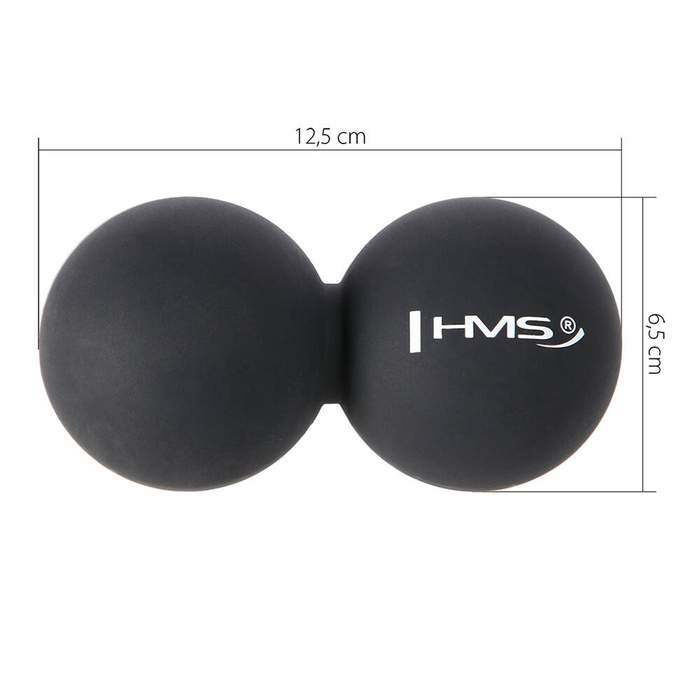 BLC02 BLACK LACROSSE PODWÓJNA PIŁKA DO MASAŻU HMS