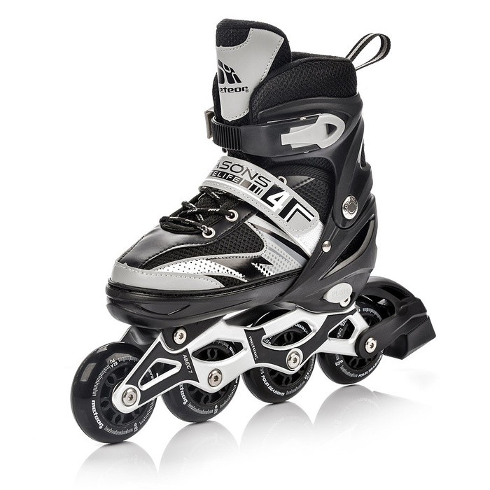 Rolki Meteor 4w1 Seasons M 34-37 czarny