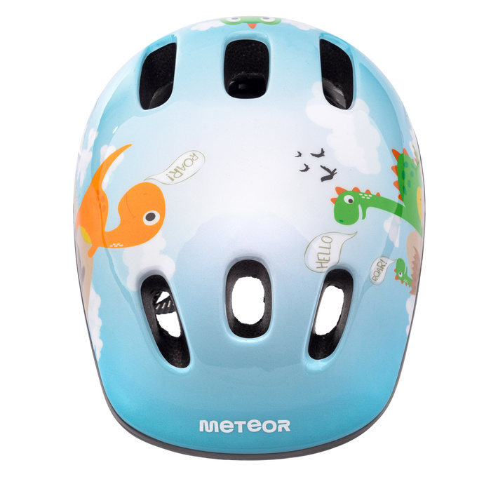 Kask rowerowy Meteor MV6-2 XS 44-48 cm Dino roar