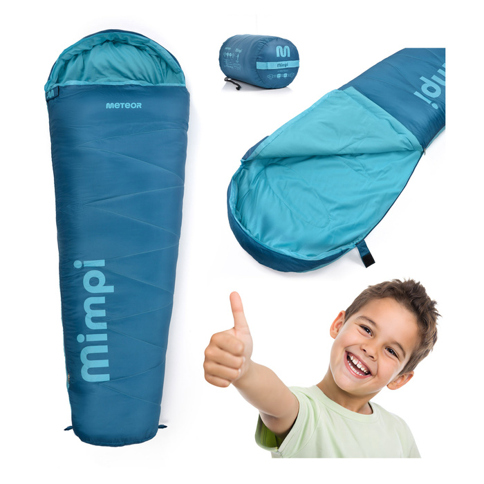 Śpiwór Meteor Mimpi morski/ niebieski