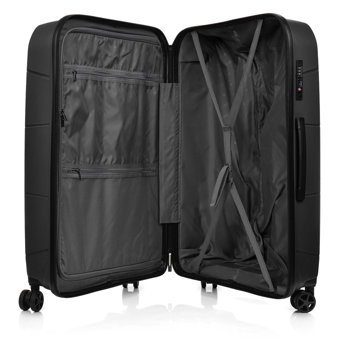 Duża walizka SwissBags Lava 75 cm czarny
