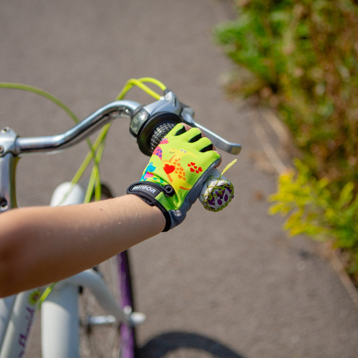 Rękawiczki rowerowe Meteor Dino XS