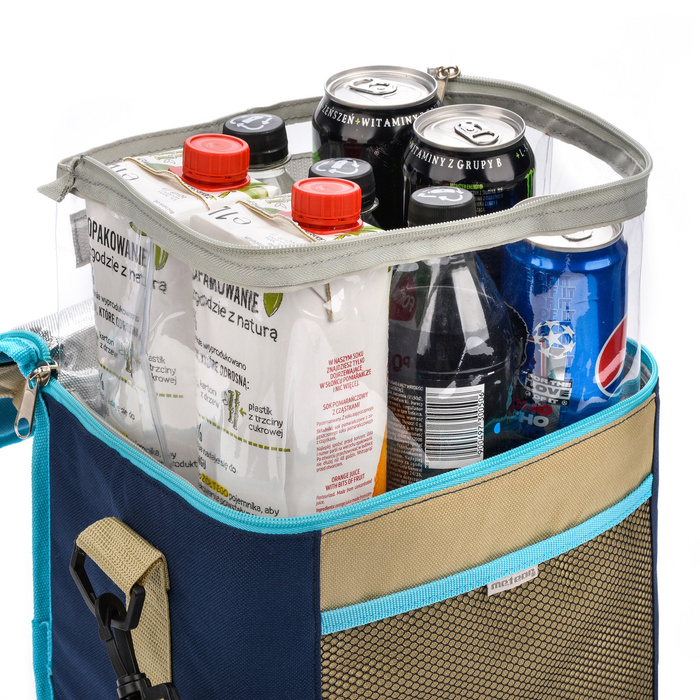TORBA TERMICZNA METEOR FRIGID 12,5L niebieski/szary