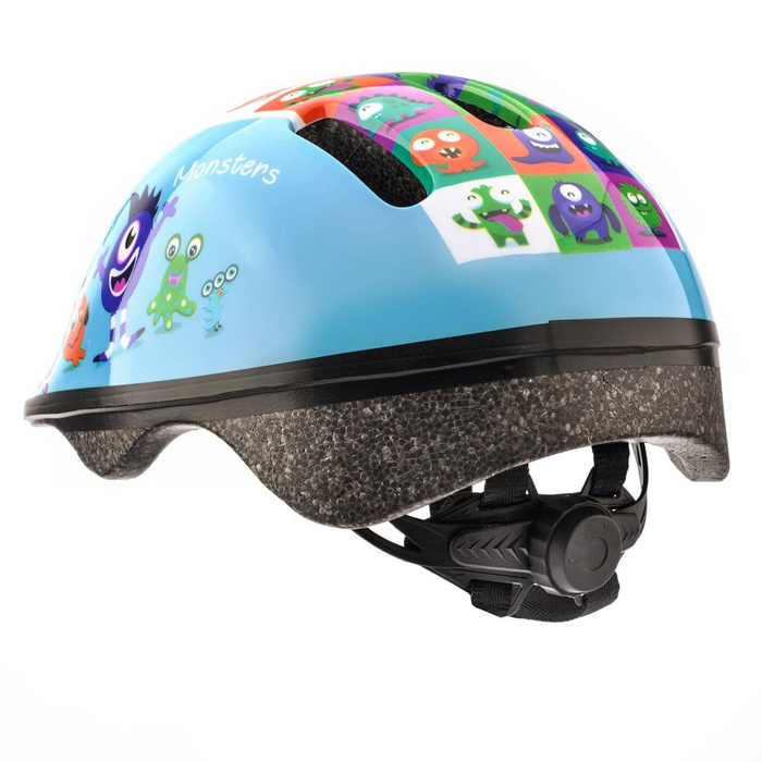 Kask rowerowy dziecięcy Meteor KS06 happy monsters