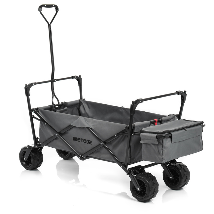 Wózek transportowy z daszkiem Meteor XR-100 szary