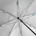 NC17114 PARASOL/PARAWAN PLAŻOWY 2W1 XXL 240 CM NIEBIESKI NILS