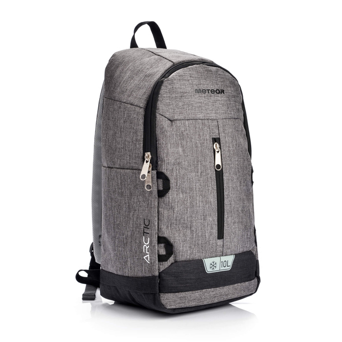 Plecak termiczny Meteor Arctic 10 l czarny/szary