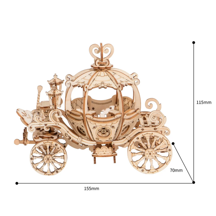ROBOTIME Drewniany Model Puzzle 3D Kareta