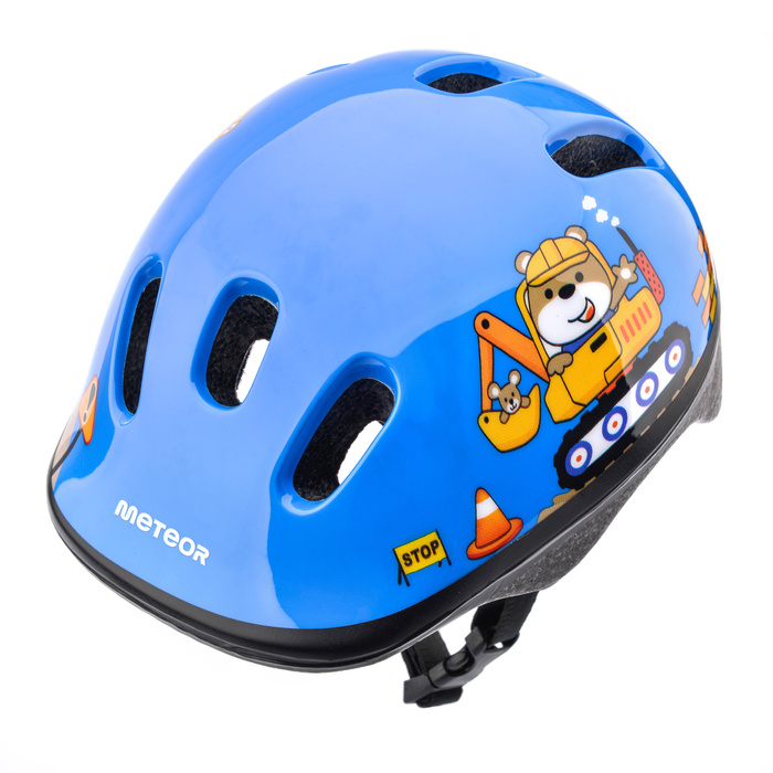 Kask rowerowy Meteor KS06 XS 44-48 cm Teddy builder