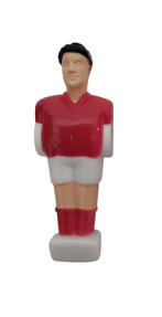 Zapasowa Figurka do Gry w Piłkarzyki 90 mm Czerwona