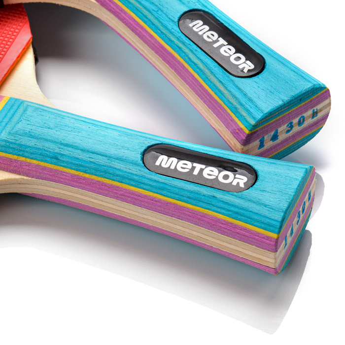 Zestaw do tenisa stołowego Meteor 2 rakietki Zephyr * 3 piłeczki