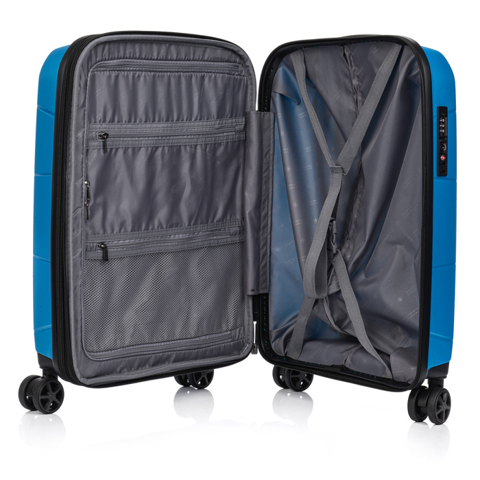 Walizka kabinowa SwissBags Lava 55 cm niebieski