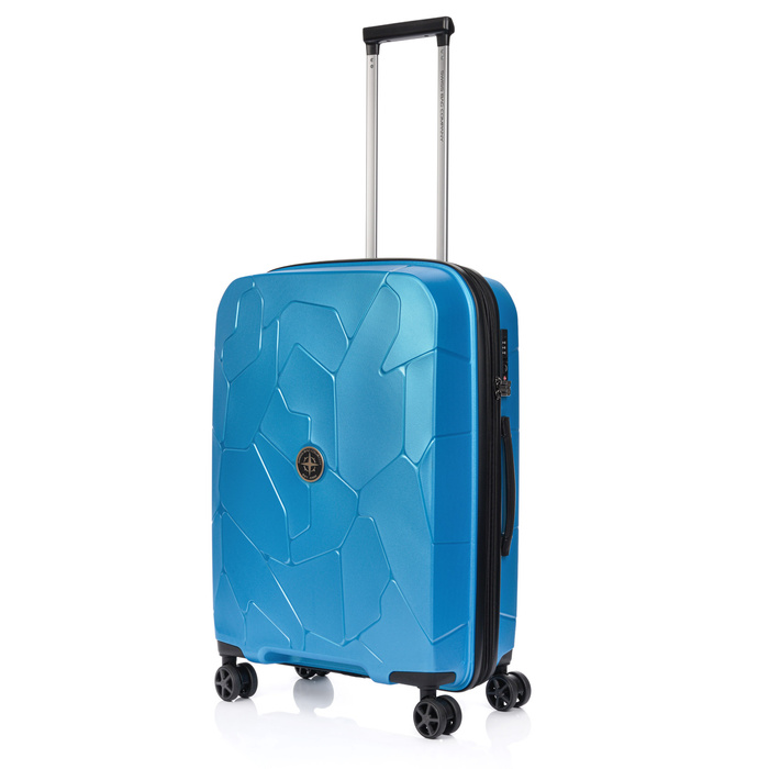 Średnia walizka SwissBags Lava 66 cm niebieski