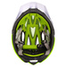 Kask rowerowy Meteor Marven L 58-61 cm biały/neonowy zielony