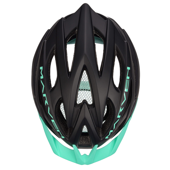 Kask rowerowy Meteor Marven S 52-56 cm czarny/miętowy