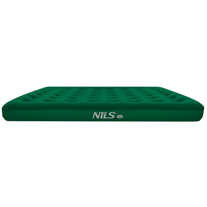 NC2803 MATERAC TURYSTYCZNY DMUCHANY 203X152X22 CM ZIELONY NILS CAMP