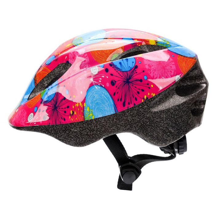 KASK ROWEROWY DZIECIĘCY METEOR KS05 pink abstract