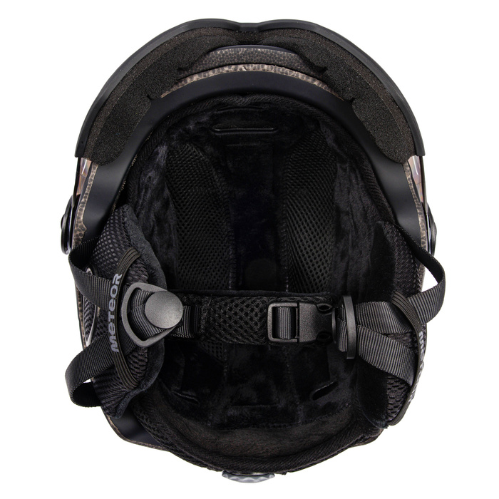 Kask narciarski Meteor Holo S 53-55 cm czarny