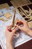 ROBOTIME Drewniany Model Puzzle 3D Saksofon