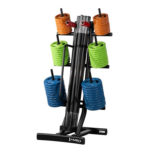 STR40 STOJAK NA OBCIĄŻENIA I SZTANGI TRAINING PUMP COMMERCIAL HMS
