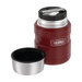 Termos na jedzenie z składaną łyżką i kubkiem THERMOS – rustic red