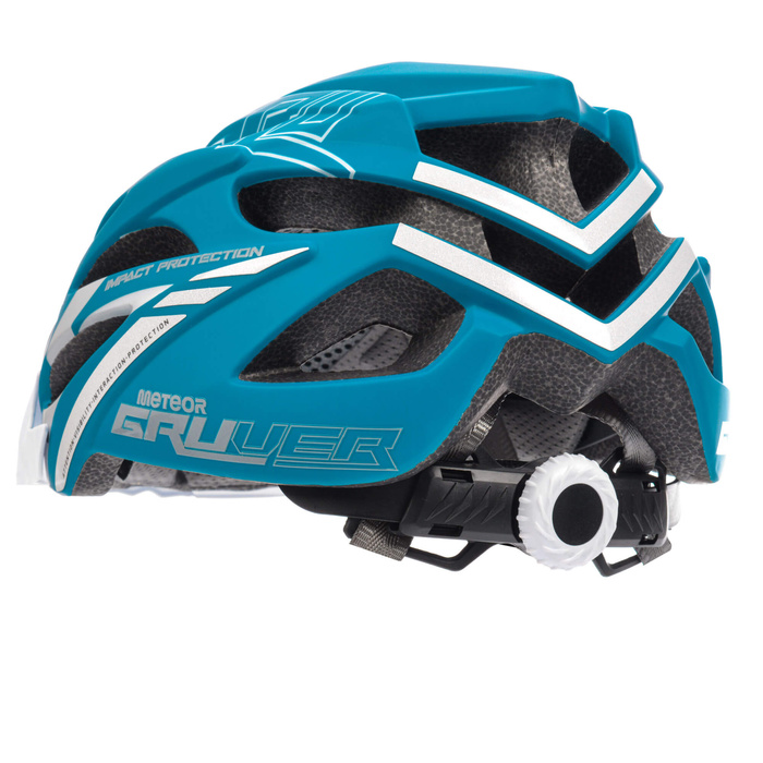 Kask rowerowy Meteor Gruver S 52-56 cm morski