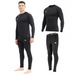 Zestaw bielizny termoaktywnej Meteor MT dla mężczyzn L czarny