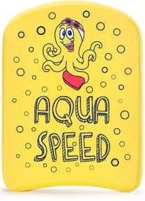 Deska do nauki pływania dla dzieci Aqua Speed Kiddie Octopus 31 cm - żółta