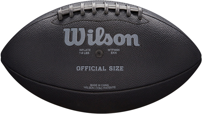 Piłka Wilson NFL Jet Black WTF1846XB Football Amerykański