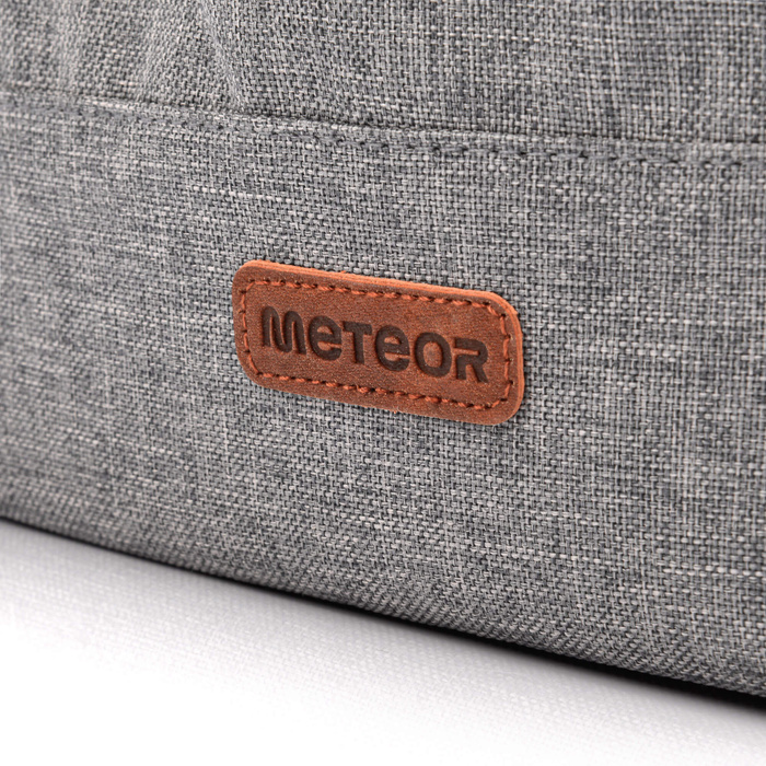 Plecak kabinowy Meteor Hermod 20 l szary melanż