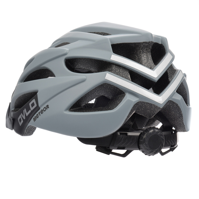 Kask rowerowy Meteor Ovlo L 58-61 cm szary