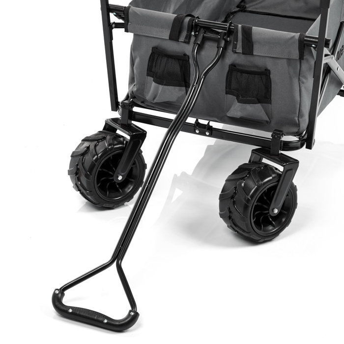 Wózek transportowy z daszkiem Meteor XR-100 szary