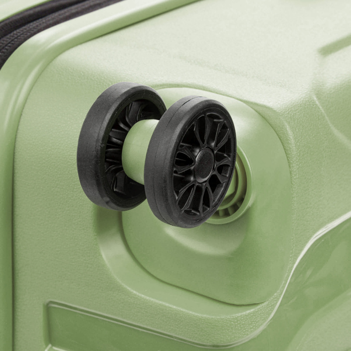 Średnia walizka SwissBags Tourist 65 cm zielony