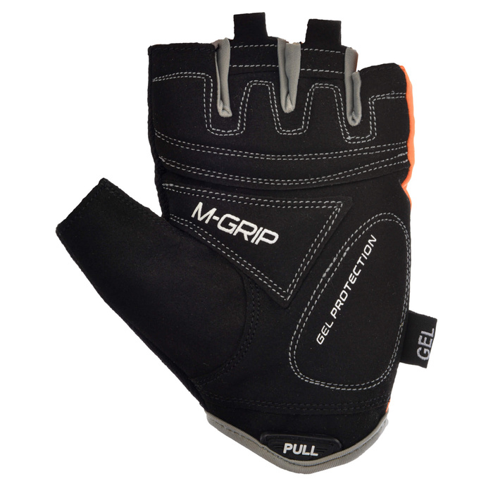 Rękawiczki rowerowe Meteor Gel GX35 orange XXL