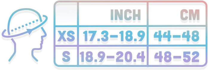 Kask rowerowy Meteor MV6-2 XS 44-48 cm Słoń niebieski