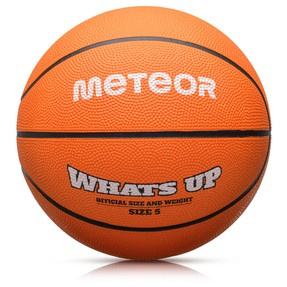 Piłka koszykowa Meteor What's up 5 pomarańczowy