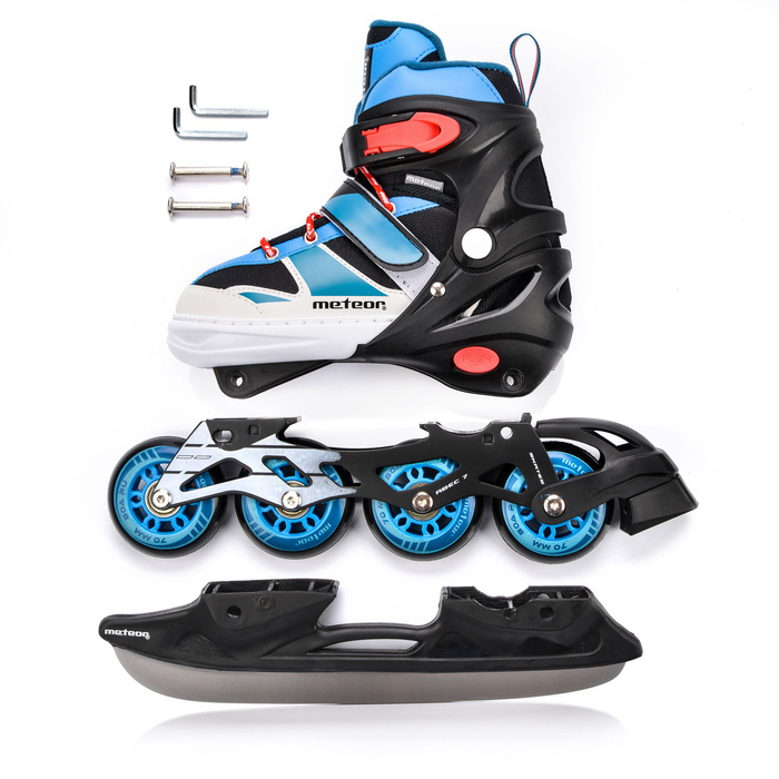 Rolki Meteor 2w1 blue