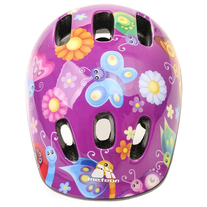 KASK ROWEROWY DZIECIĘCY METEOR MV6-2 BUTTERFLY