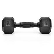 Hantel heksagonalny gumowany Meteor 2.5 kg