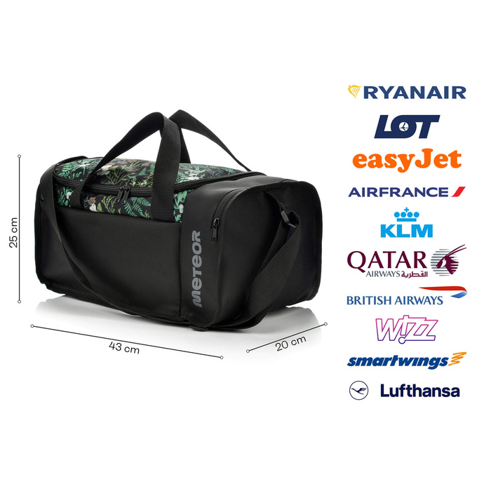 Torba fitness Meteor Nanuq 20 l Verdant