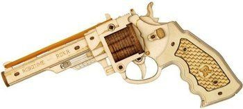 ROBOTIME Drewniana Zabawka Pistolet Do Złożenia Pistolet M60