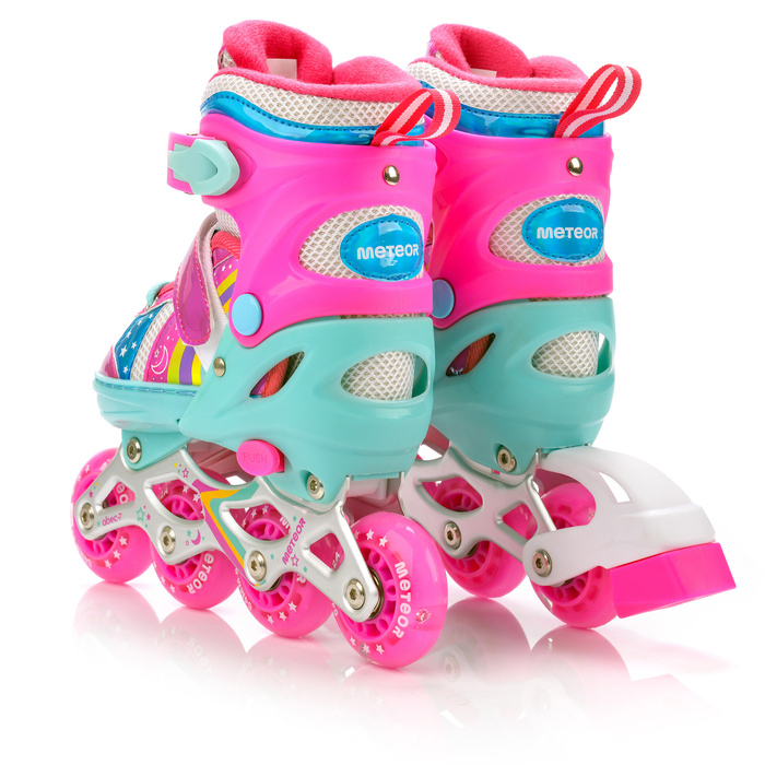 Rolki 4w1 Meteor Fantasy XS 27-30