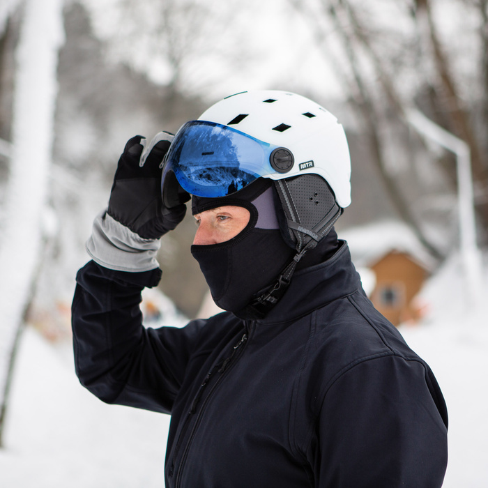 Kask narciarski Meteor Glide M 55-58 cm biały